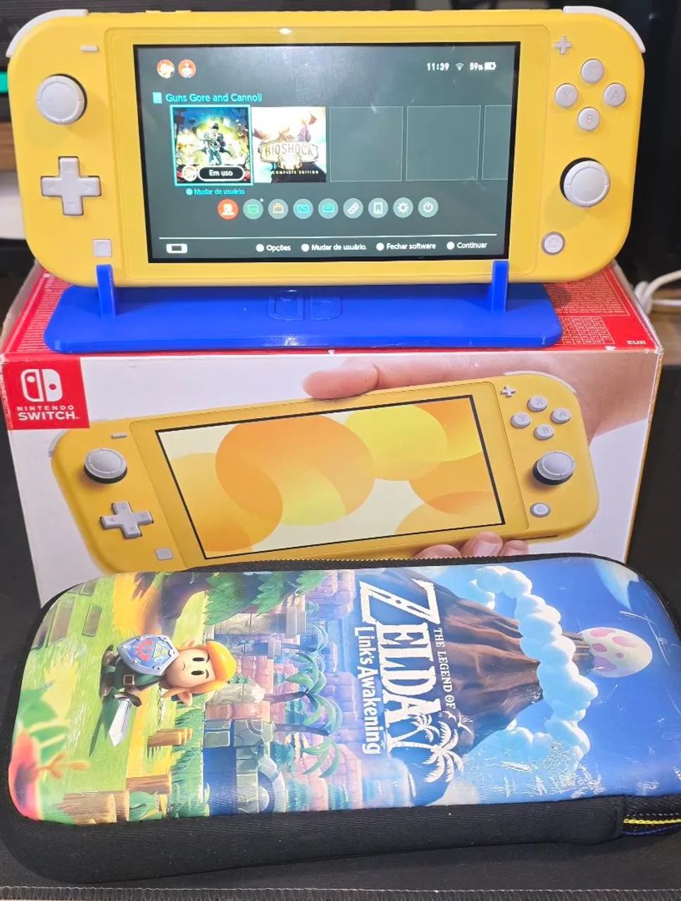 Nintendo switch LITE - COMPLETO
