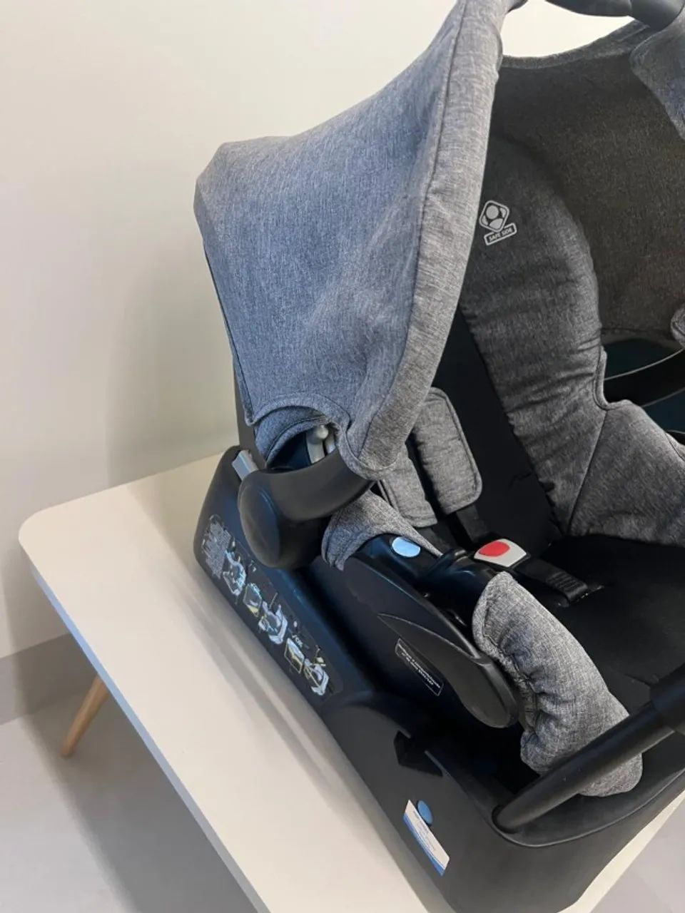 Bebê Conforto Safety 1st One-Safe com Base - Cinza - Foto 3
