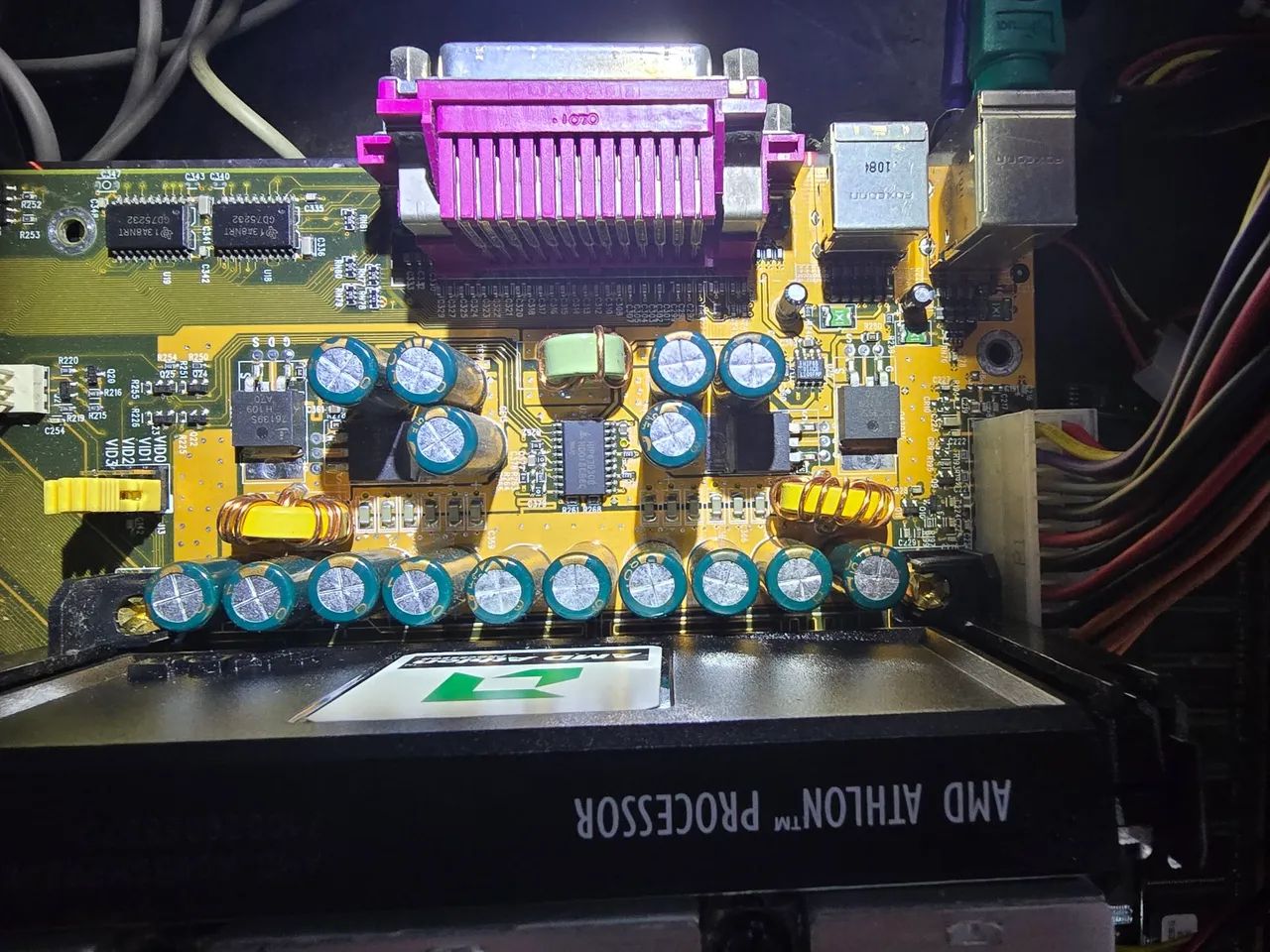 Kit AMD K7 850 + Placa Mãe Shuttle SpaceWalker + 128MB RAM - Foto 5