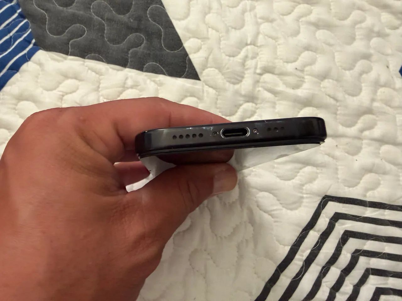 ? iPhone 15 - 256GB Preto  - Foto 4