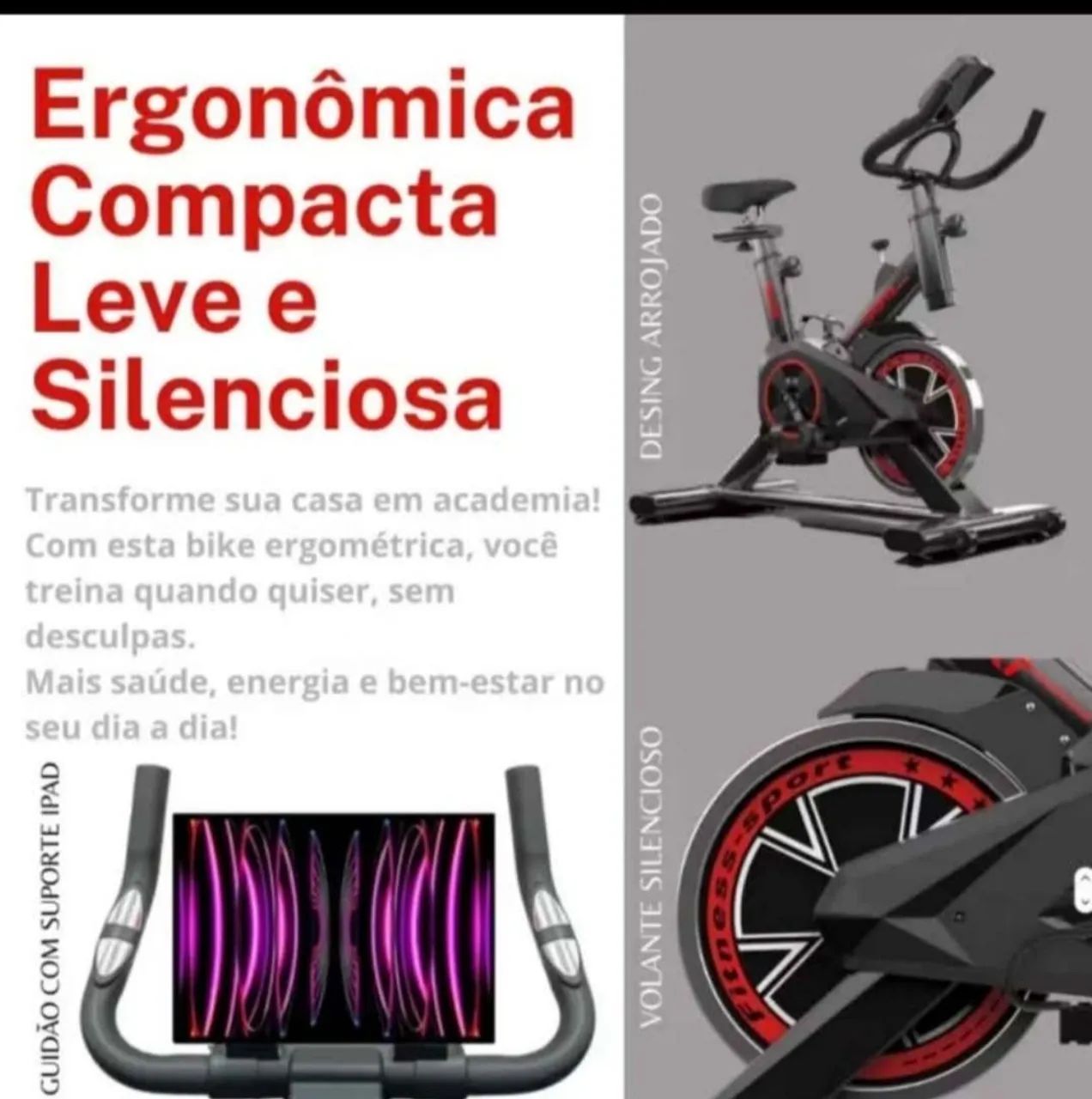 Bicicleta ergométrica  - Foto 3