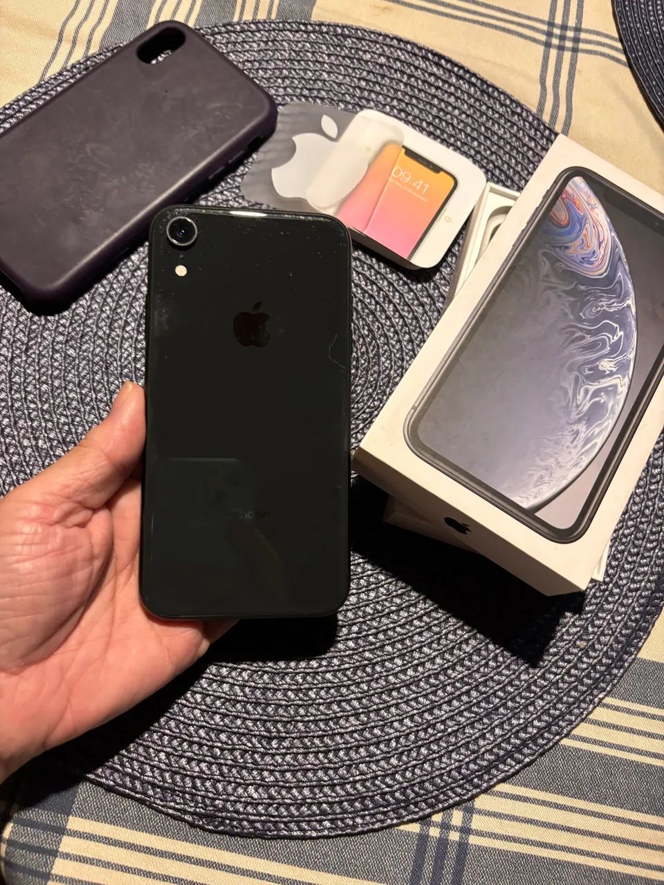 iPhone XR 128Gb Preto - seminovo bateria 78% - câmera , FaceID ok