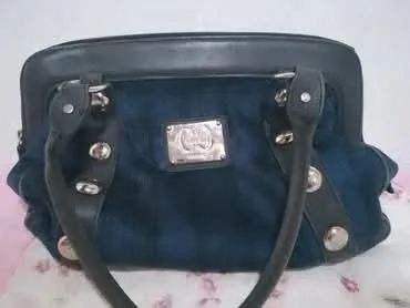 Bolsa Cristófoli Feminina Azul-Marinho - Foto 2