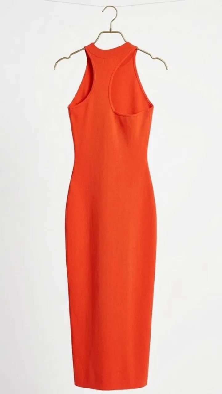 VESTIDO MIDI ZARA USADO  - Foto 2