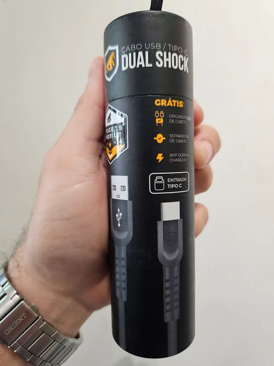 Cabo Usb Tipo C 1.2m Gshield  - Foto 2