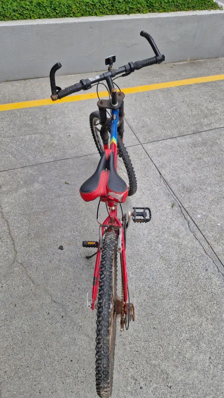 Bicicleta MTB Aro 21 Dupla suspensão. - Foto 5