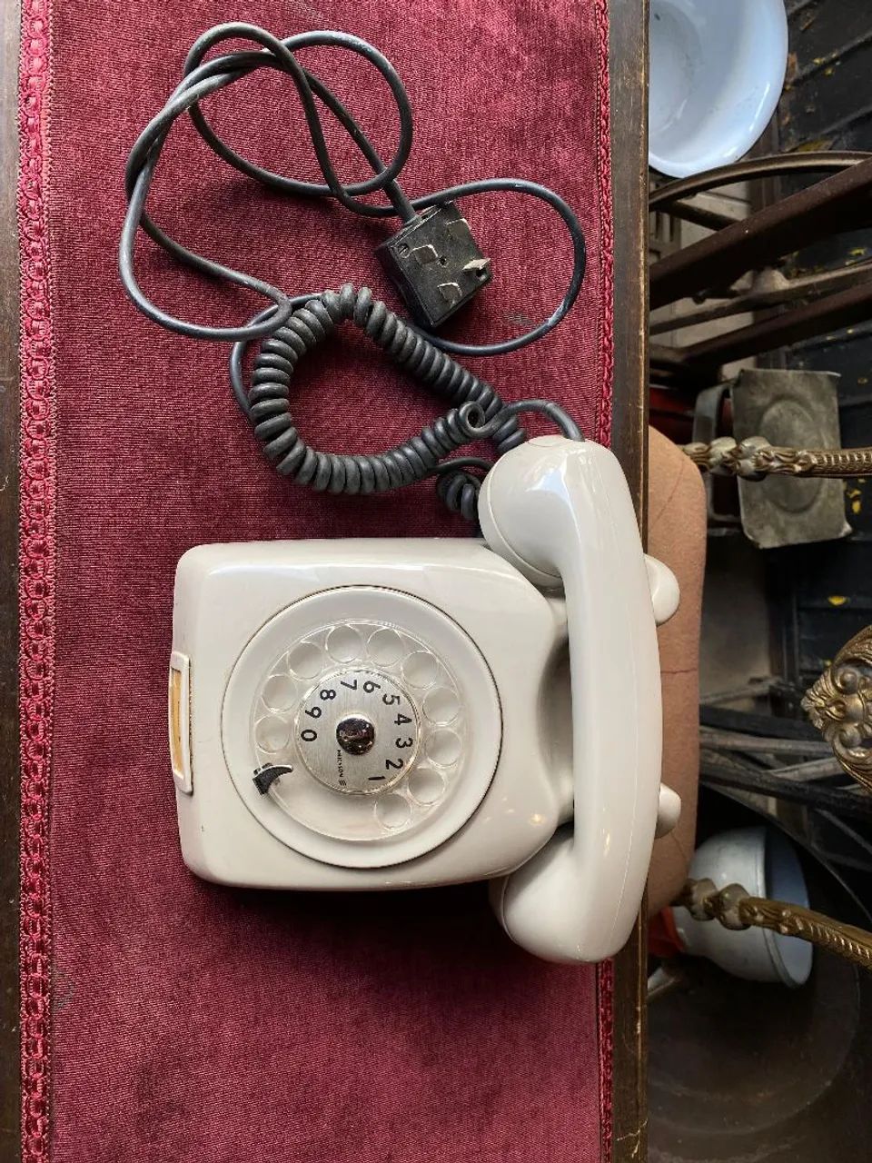 Telefone ericsson cinza claro (ref:142)