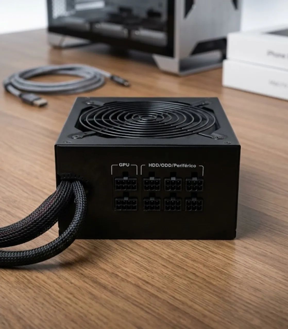 Fonte 650W ATX Modular Gaming C3-TECH  (PS-650) - Foto 2