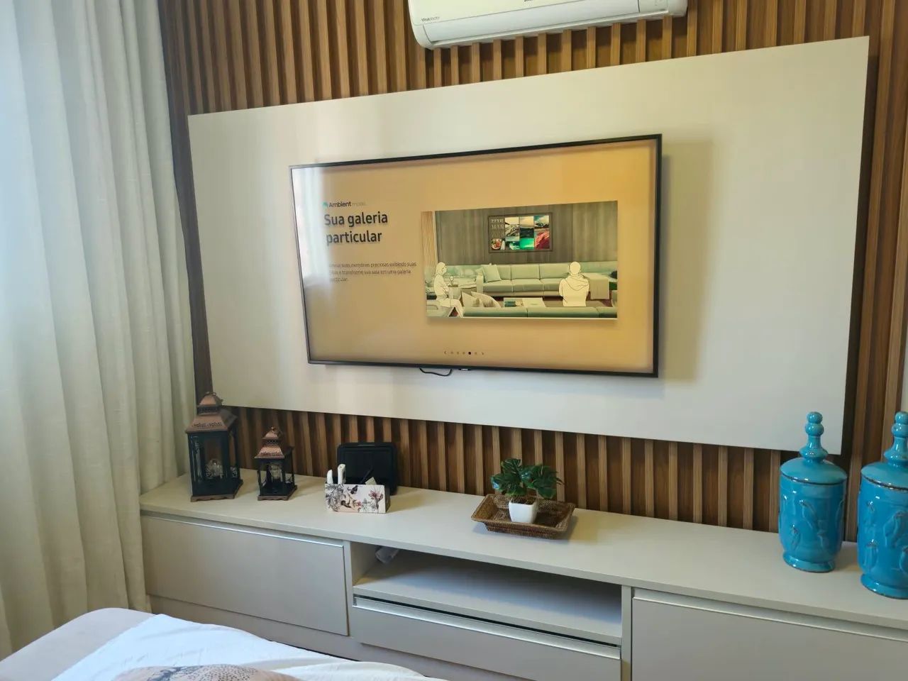 Painel para TV e home com 3 gavetas - Foto 3