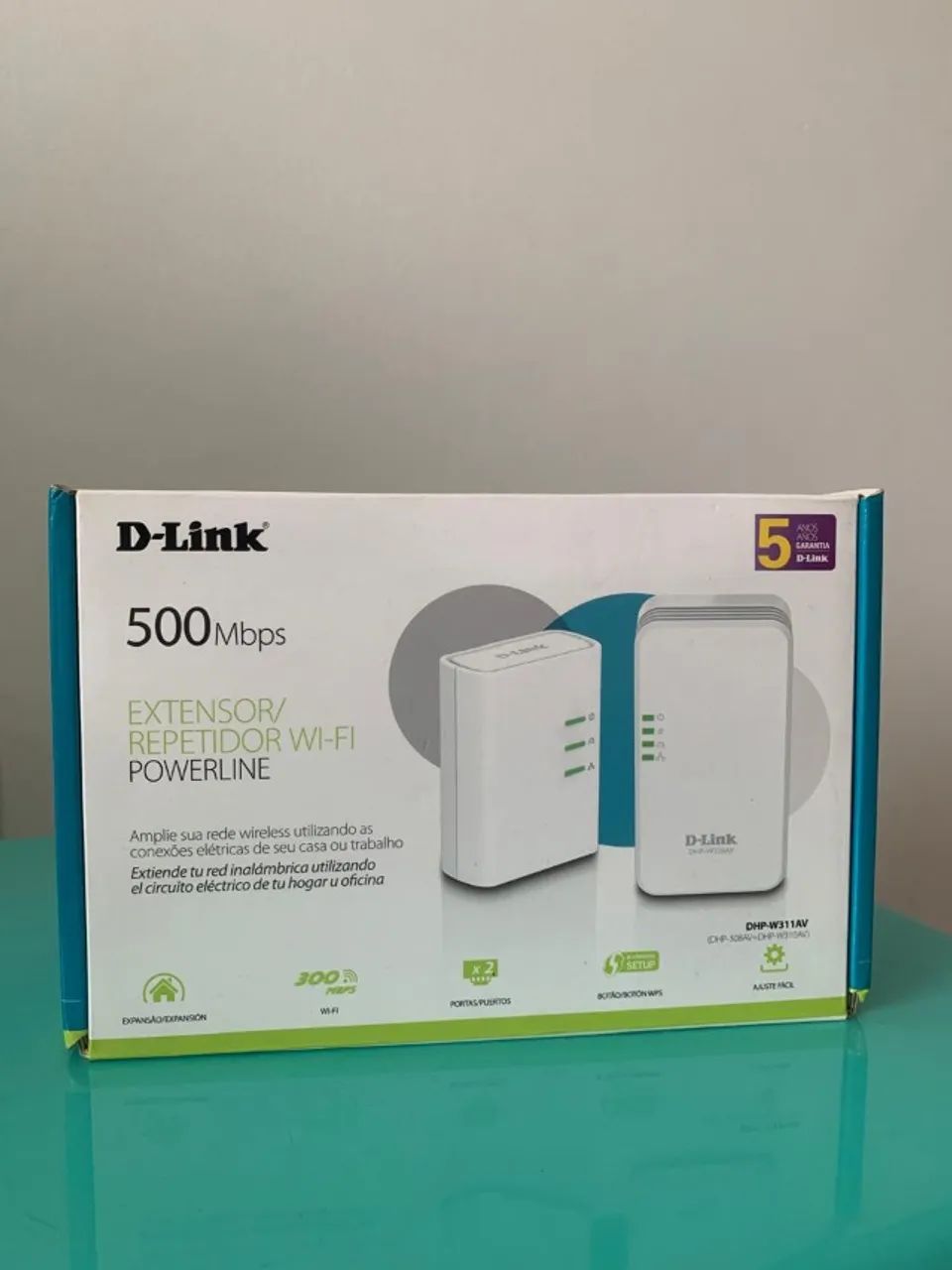 Extensor de Alcance Powerline Dlink dhp-w310av