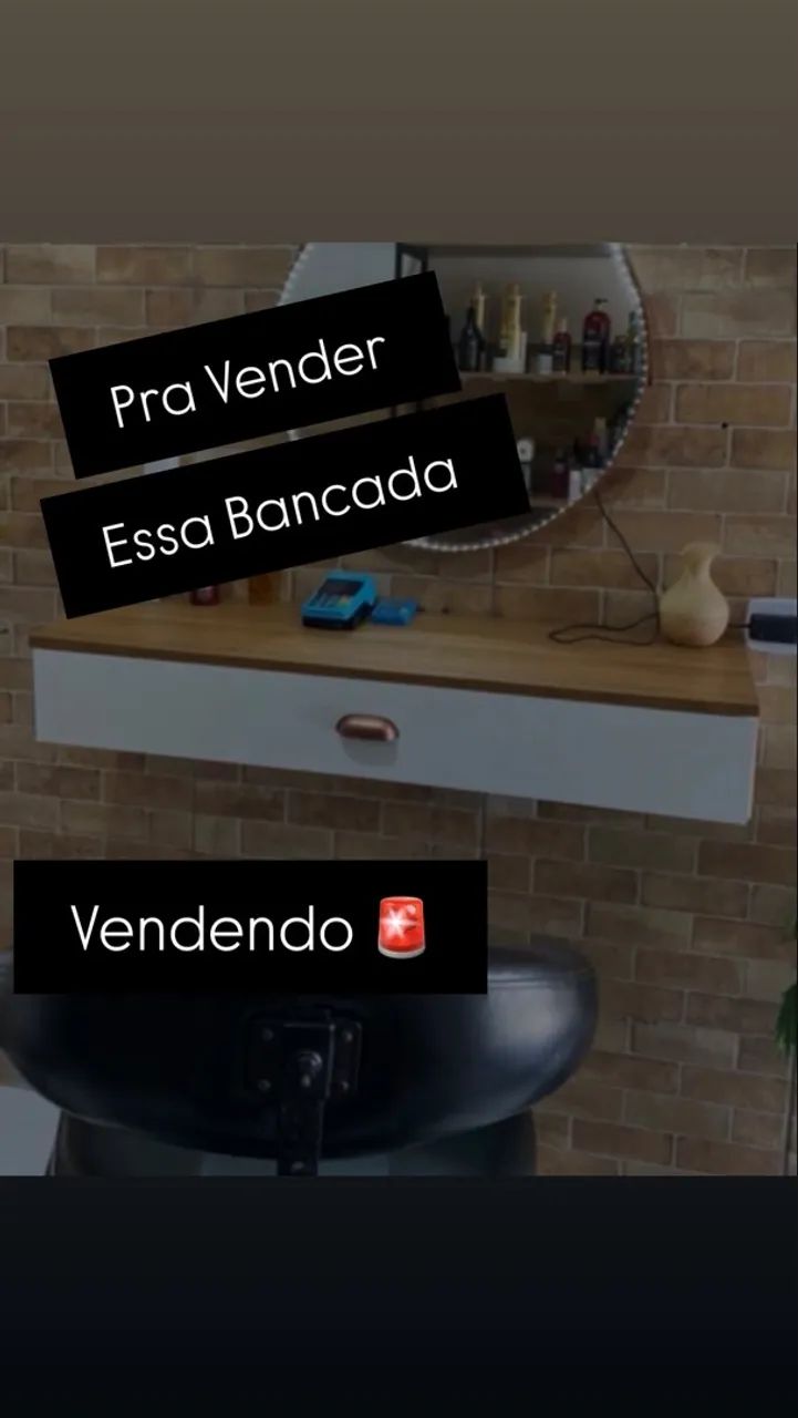 Bancada de salão 