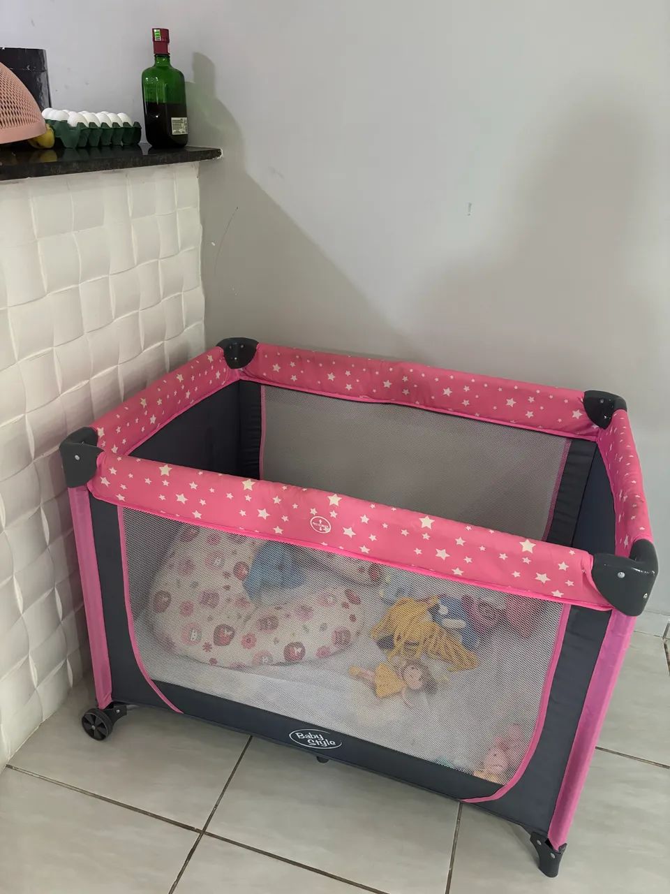 Berço cercado com colchão  - Foto 4