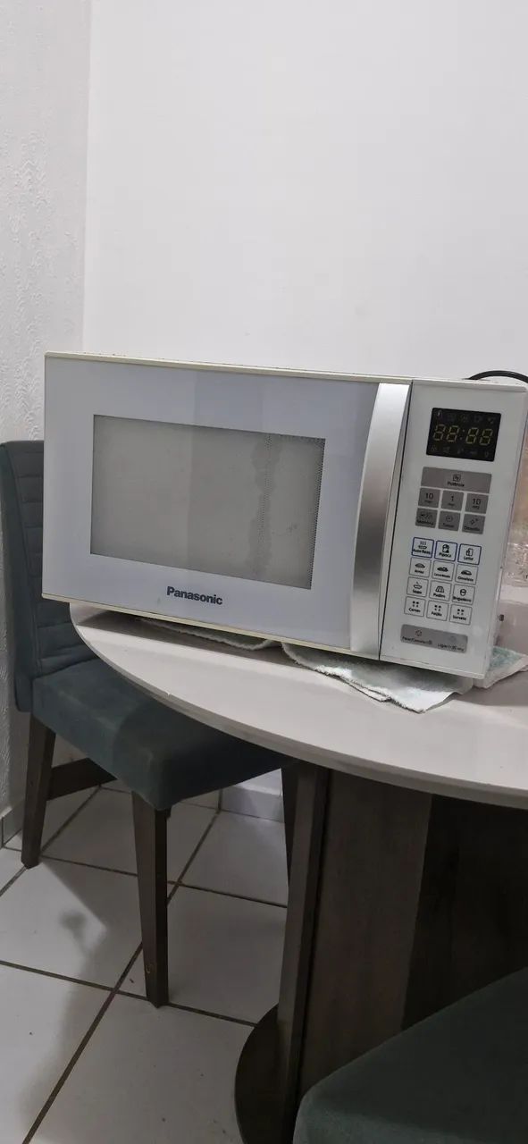 Microondas com defeito 