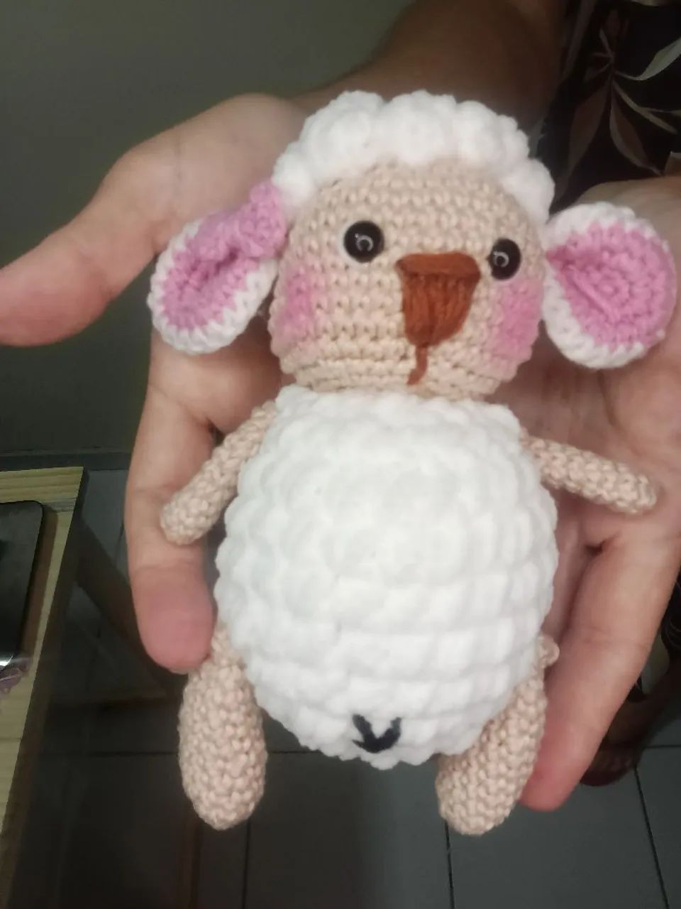 Ovelhinha amigurumi  - Foto 2