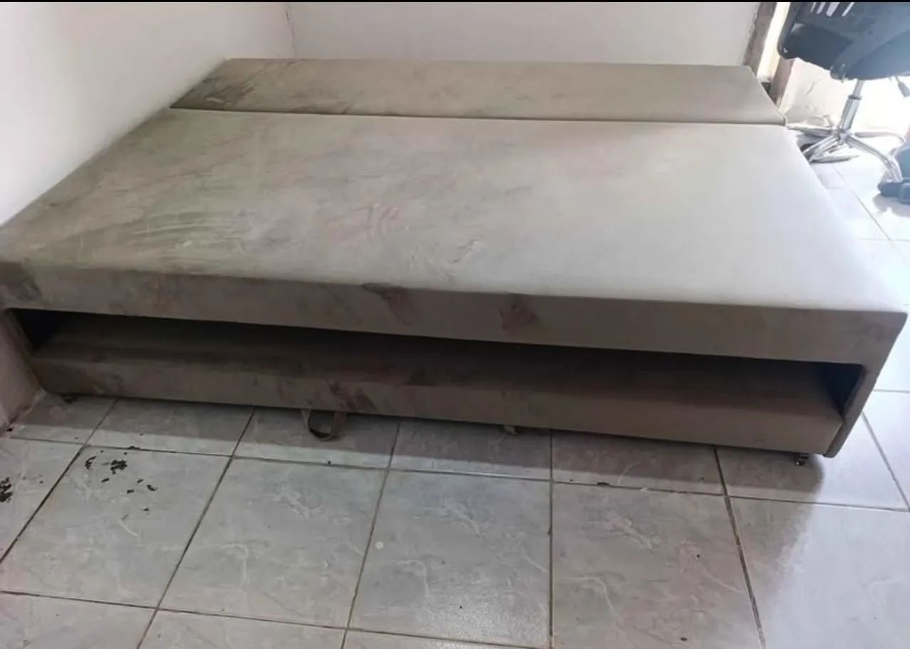 Base de Cama Box Casal + Cama Auxiliar (NOVA DE FÁBRICA!) COM NOTA! - Foto 3