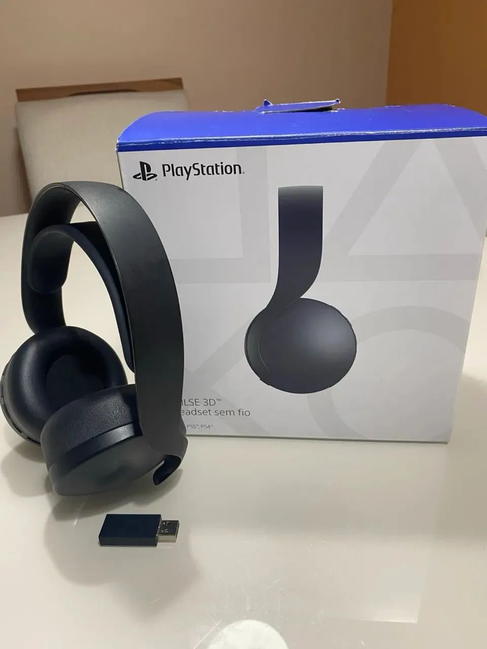 FONE PULSE 3D, PS5, PS4 E PC -> NA CAIXA, NOVÍSSIMO