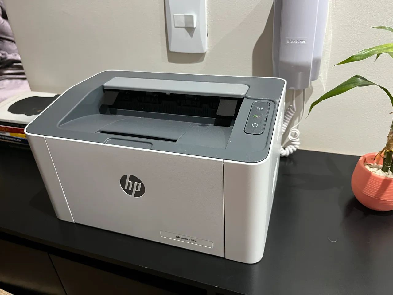Impressora Monocromática HP Laser 107w - Foto 2