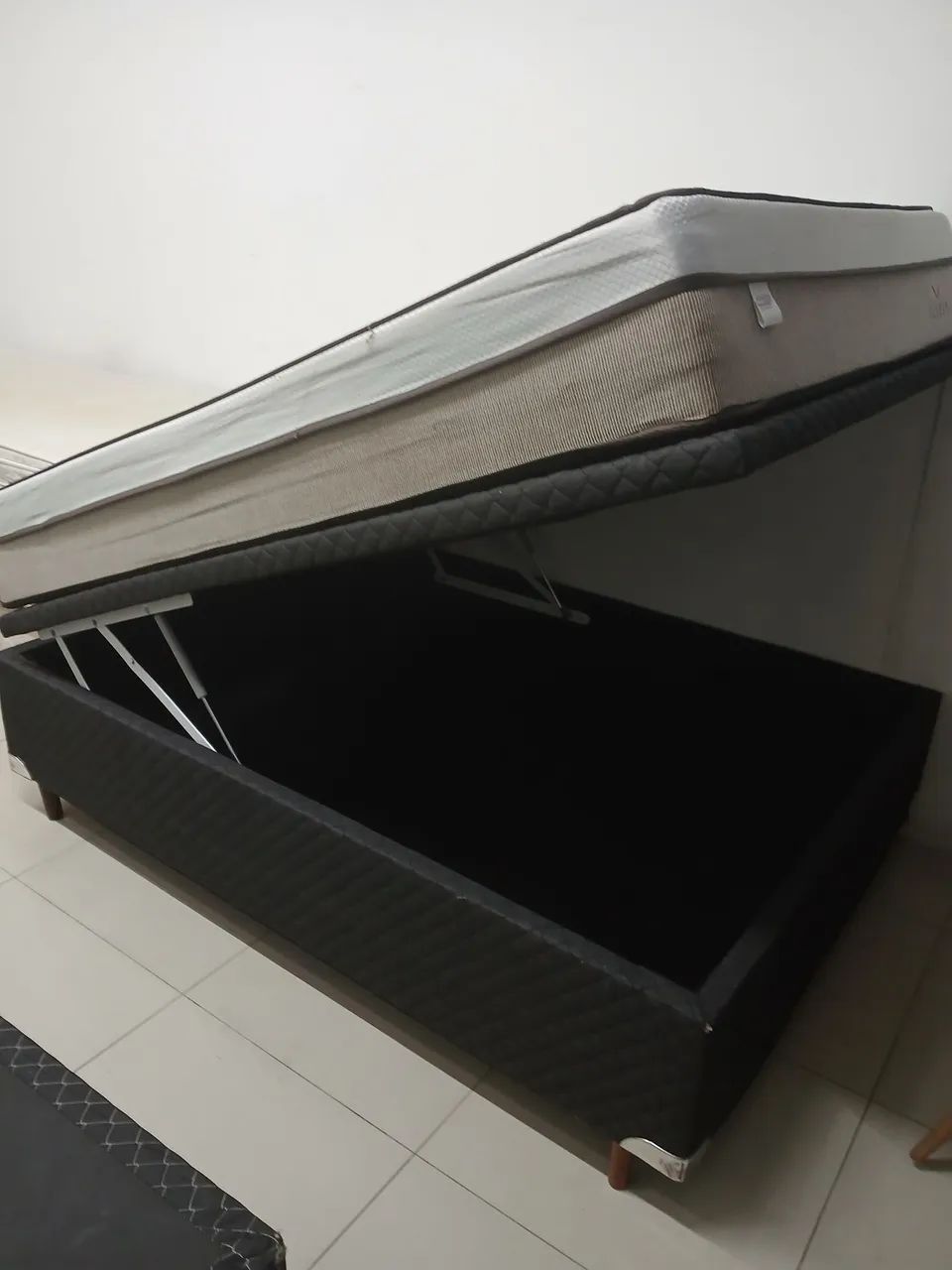 Linda cama bau e colchao de casal ( $$ 999 ) * - Foto 2
