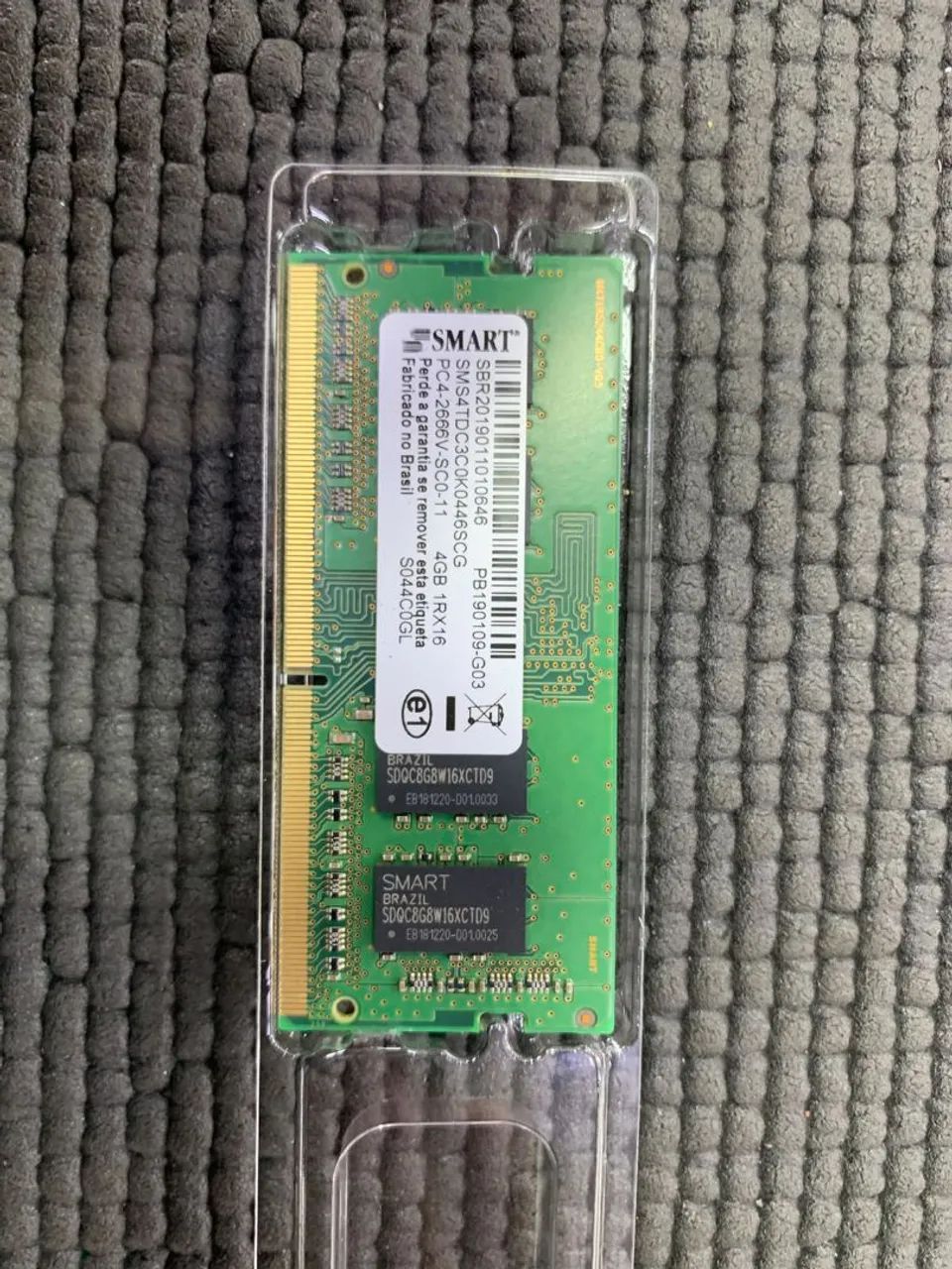 Memória ddr4 notebook 4gb 