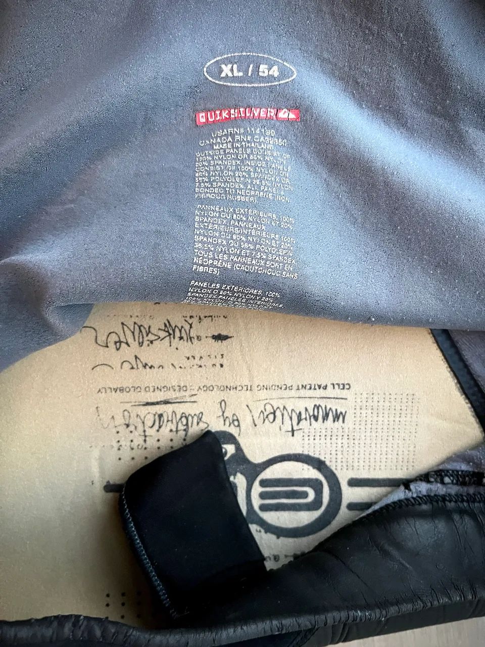 Neoprene Long XL 54 / Manga Curta - Quiksilver  - Foto 3
