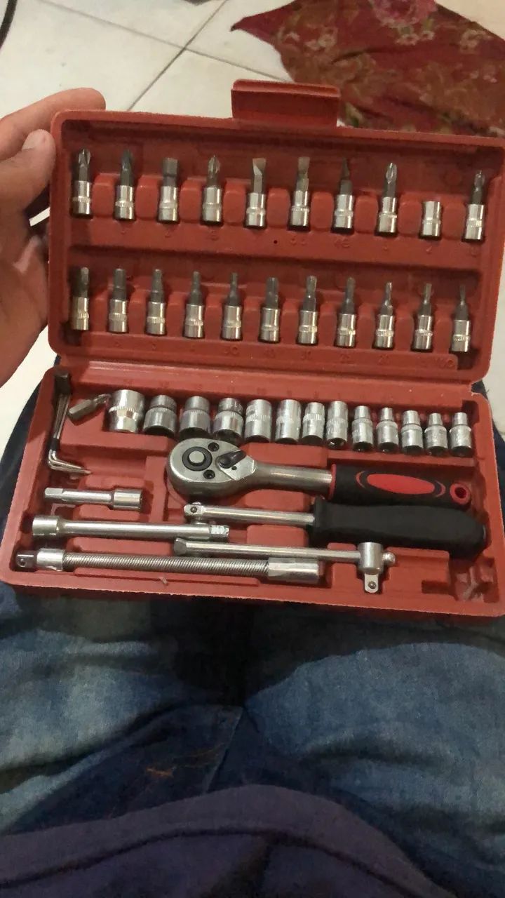 Quite chave com 46 peças  - Foto 2