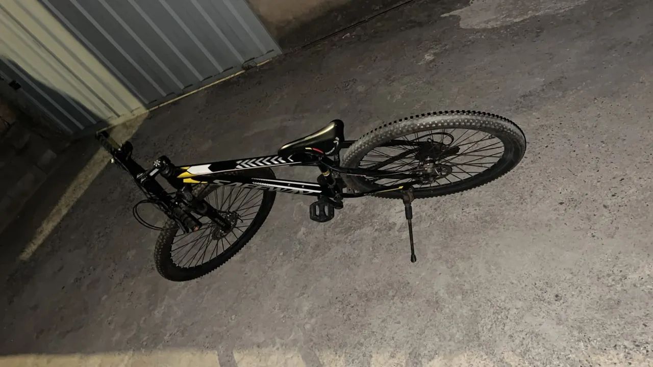 Bicicleta Aro 29 Safeway - Preta e Amarela - Foto 2