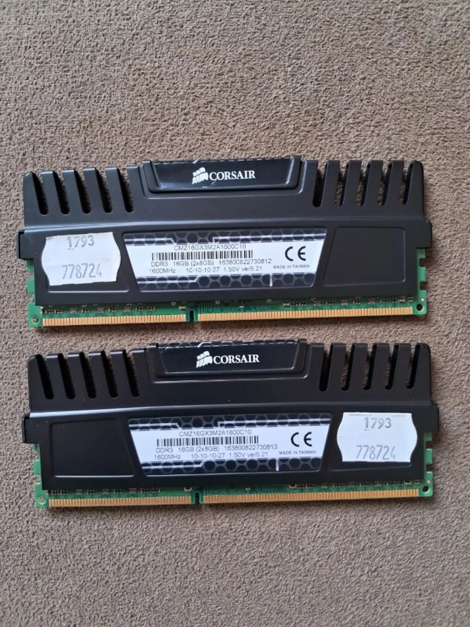 Memórias CORSAIR Vengeance® DDR3 (2x8GB) 16GB 1600MHz - Foto 3
