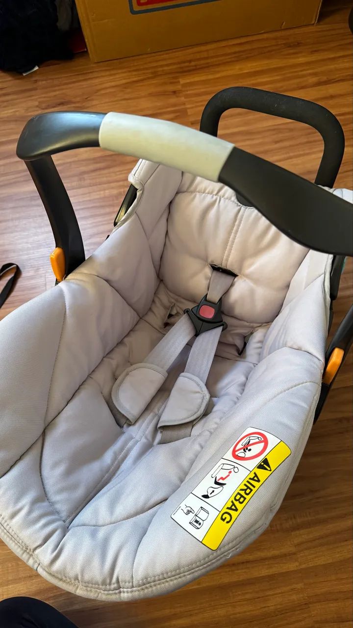 Bebê Conforto Chicco com Base - Excelente Estado - Foto 4