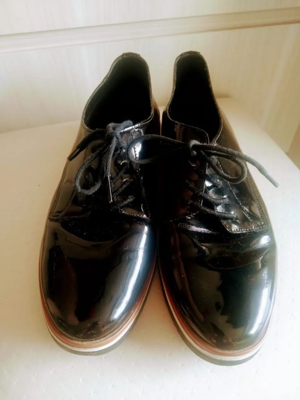 Sapato moleca 37 seminovo top de linha em ótimo estado - Foto 5