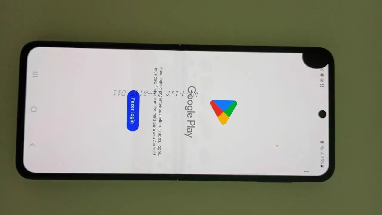 Zflip 3 5G 128gb 8RAM usado ler anuncio  - Foto 3