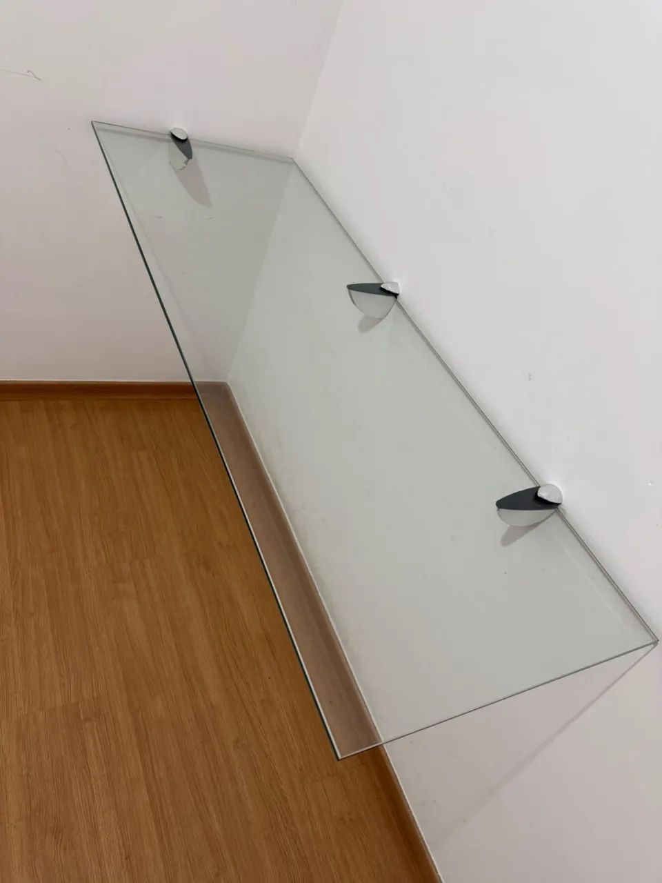 Mesa de vidro suspensa - Pagamento apenas na retirada - Foto 2