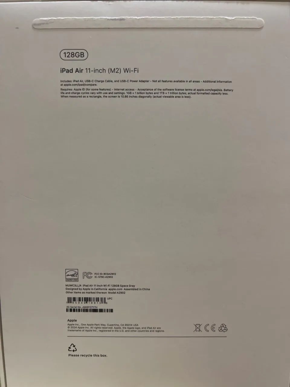 Ipad Air 11-inch (M2) Wi-fi 128GB - Foto 3