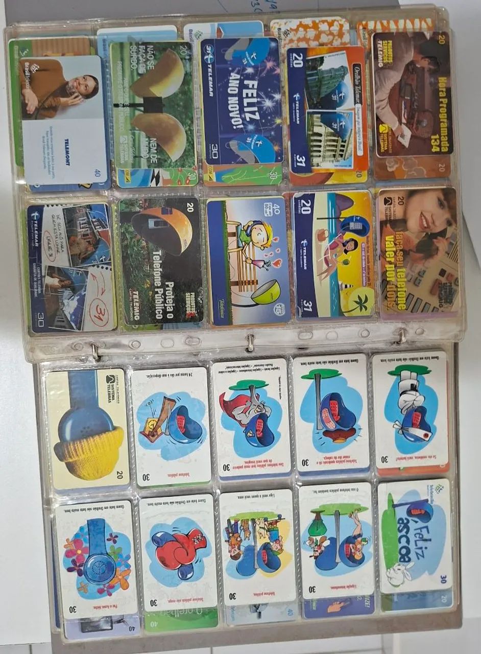 Coleção Cartões Telefônicos - Foto 5