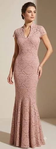 Vestido longo renda Tam G
