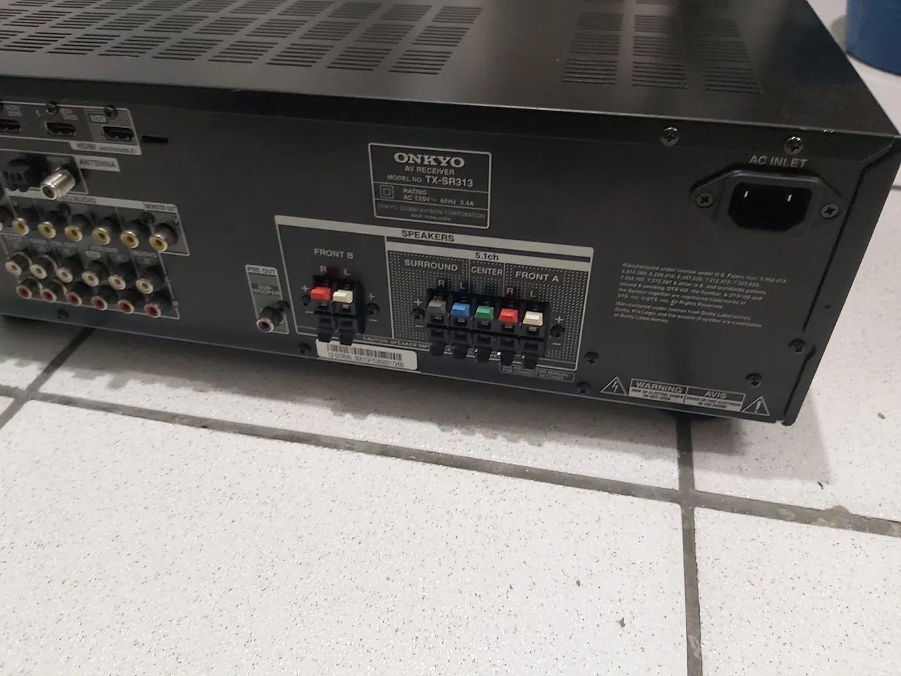 Receiver onkyo TX-SR313 - Foto 5