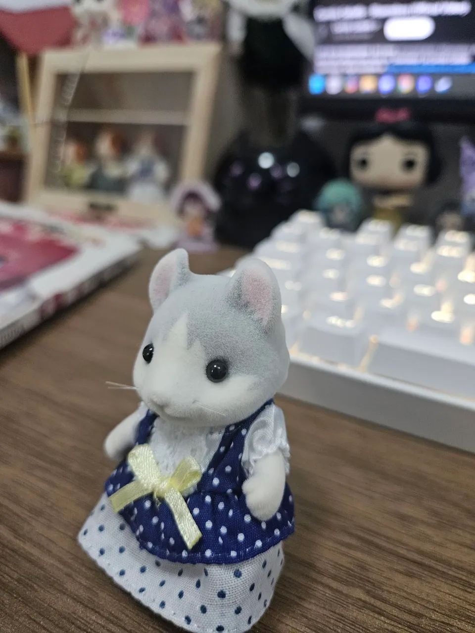 Sylvanian gato Curly ear - Foto 3