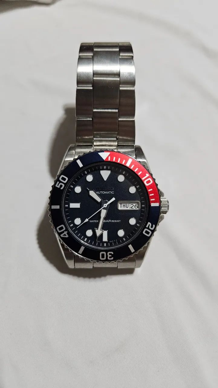 Seiko Diver Automatic 7S26-0040 Pepsi - Day-Date