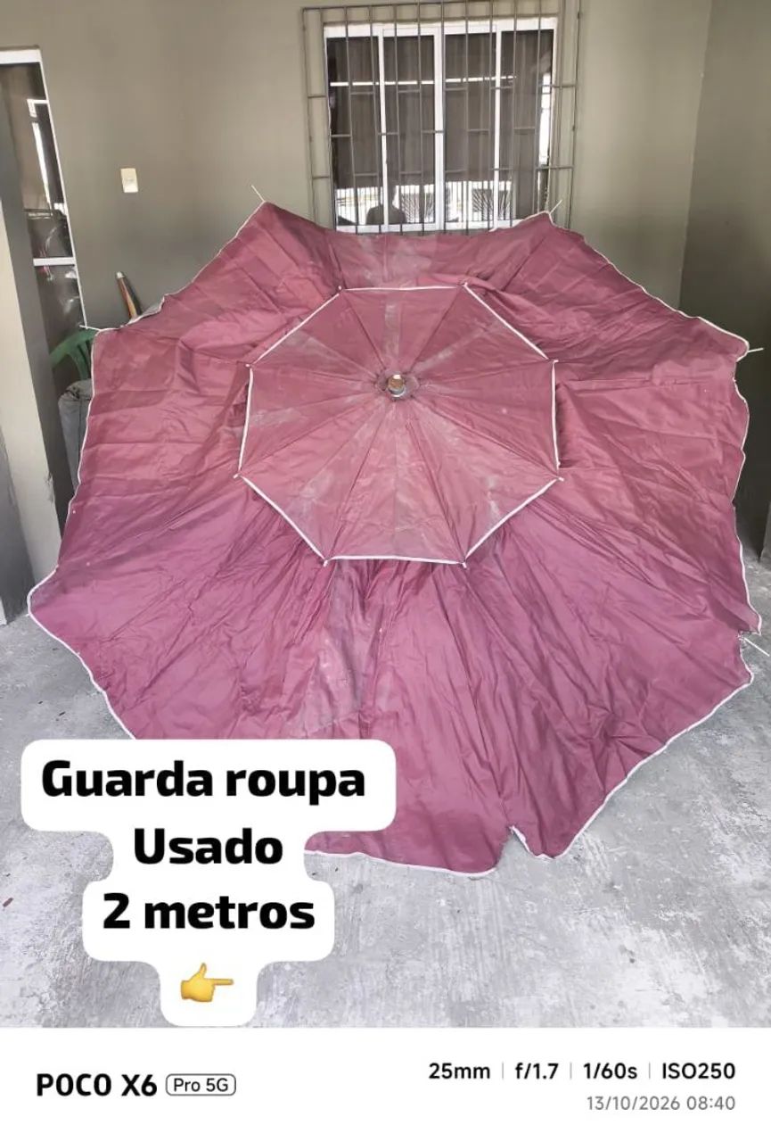 Guarda sol usado