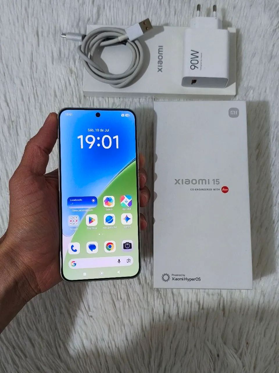 Celular Xiaomi 15 512 GB verde  - Foto 2