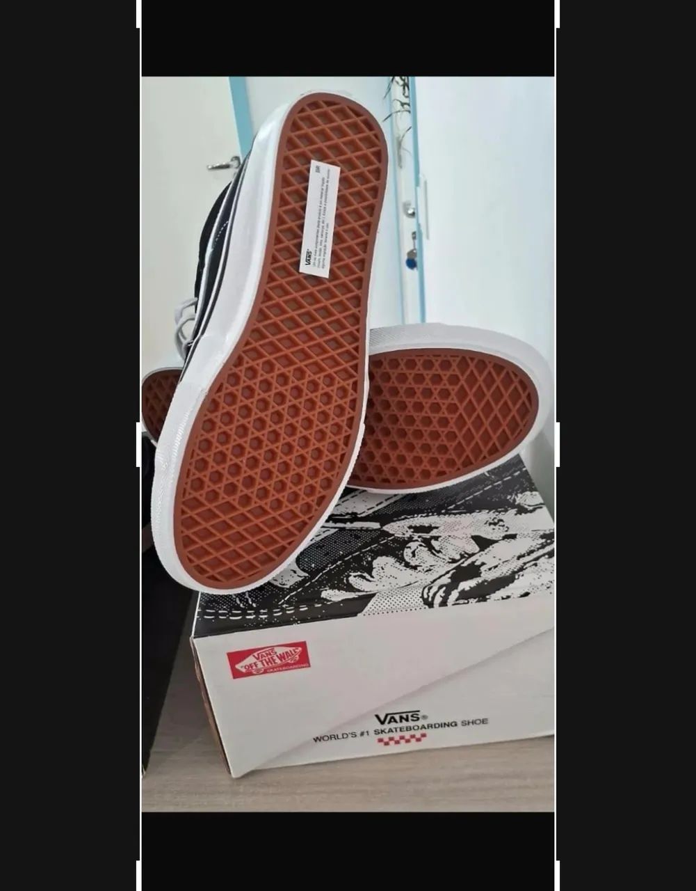 vans sk8-hi preto - Foto 4
