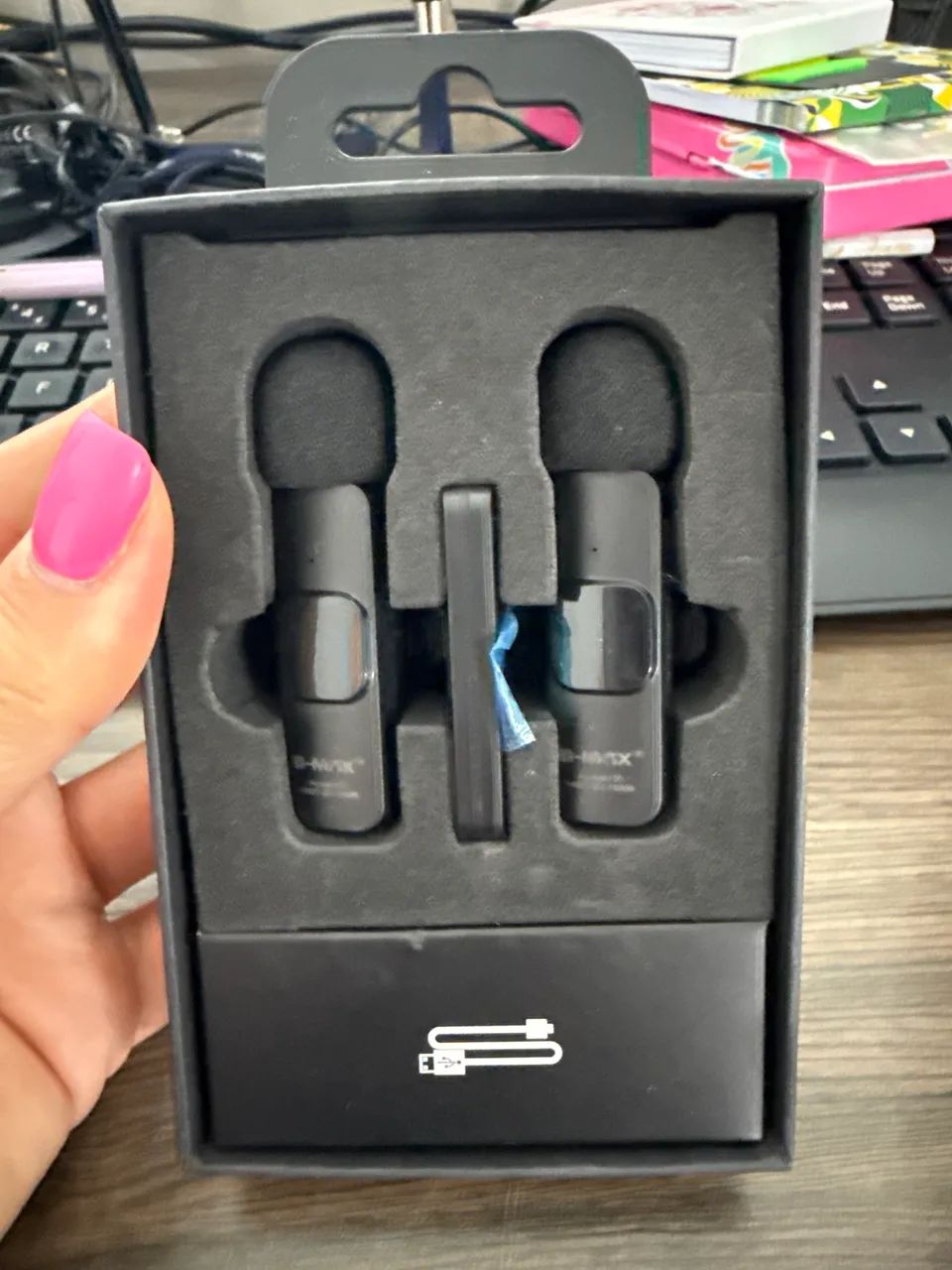 Microfone de lapela  - Foto 2