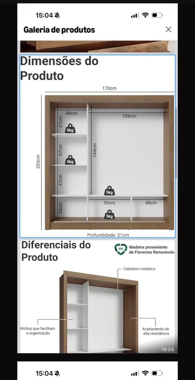 Guarda roupa  - Foto 4