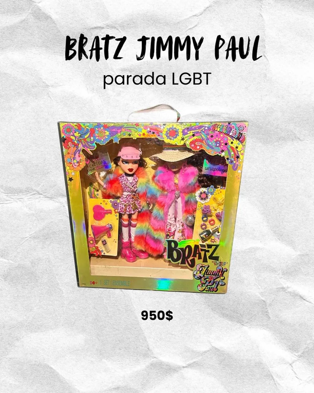 Bratz Jimmy Paul 2 pack (pride month)