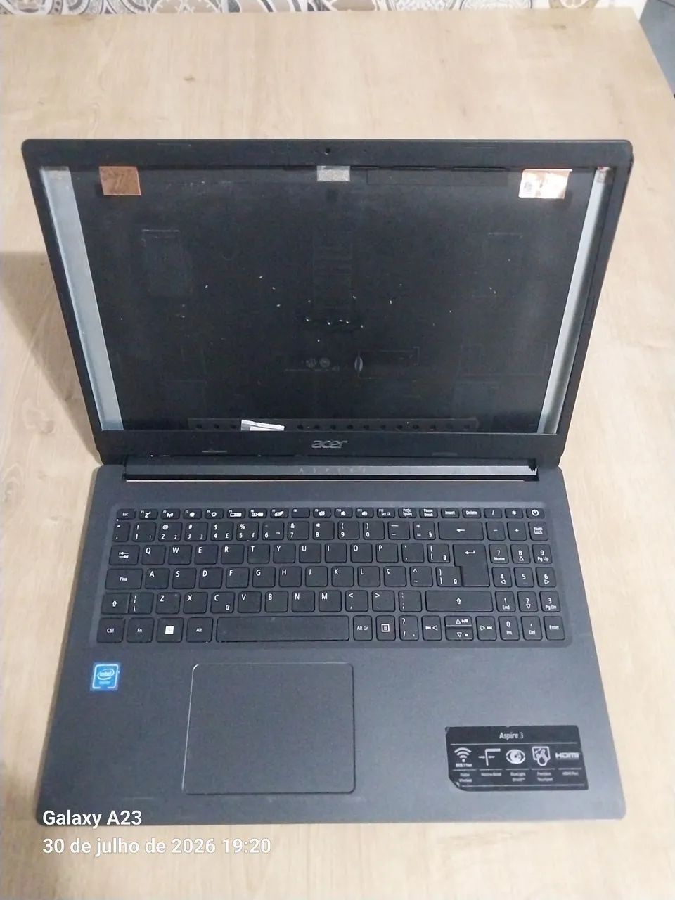 Carcaça Acer A315-34 + Carregador