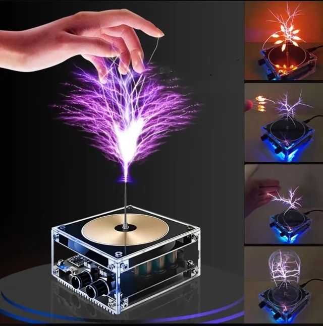 Bobina De Tesla Musical Bluetooth Coil 10cm - Foto 3