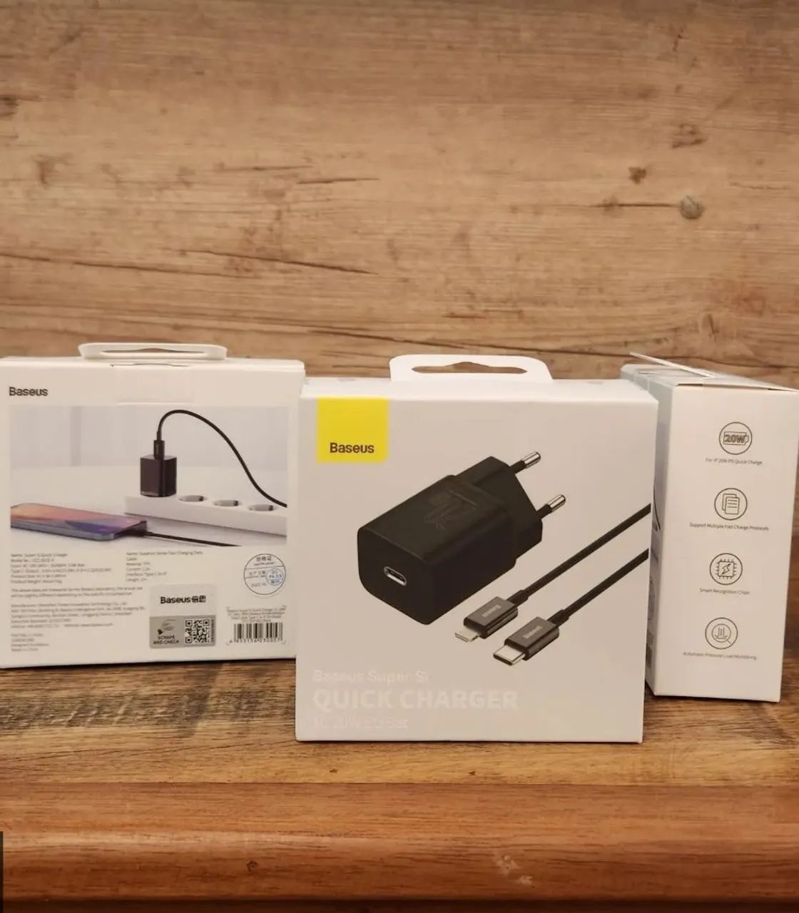 Carregador para Iphone Baseus 20w tipo C para LIGHTNING - Foto 3