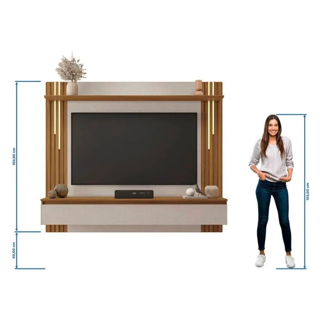 Painel Home Ripado com Led - Foto 4
