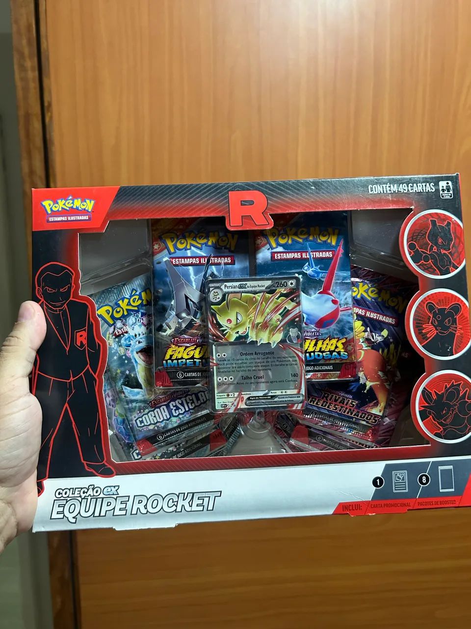 Box Pokémon TCG Equipe Rocket Persian