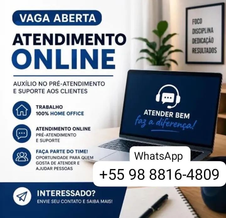 Vaga para ajudante Office