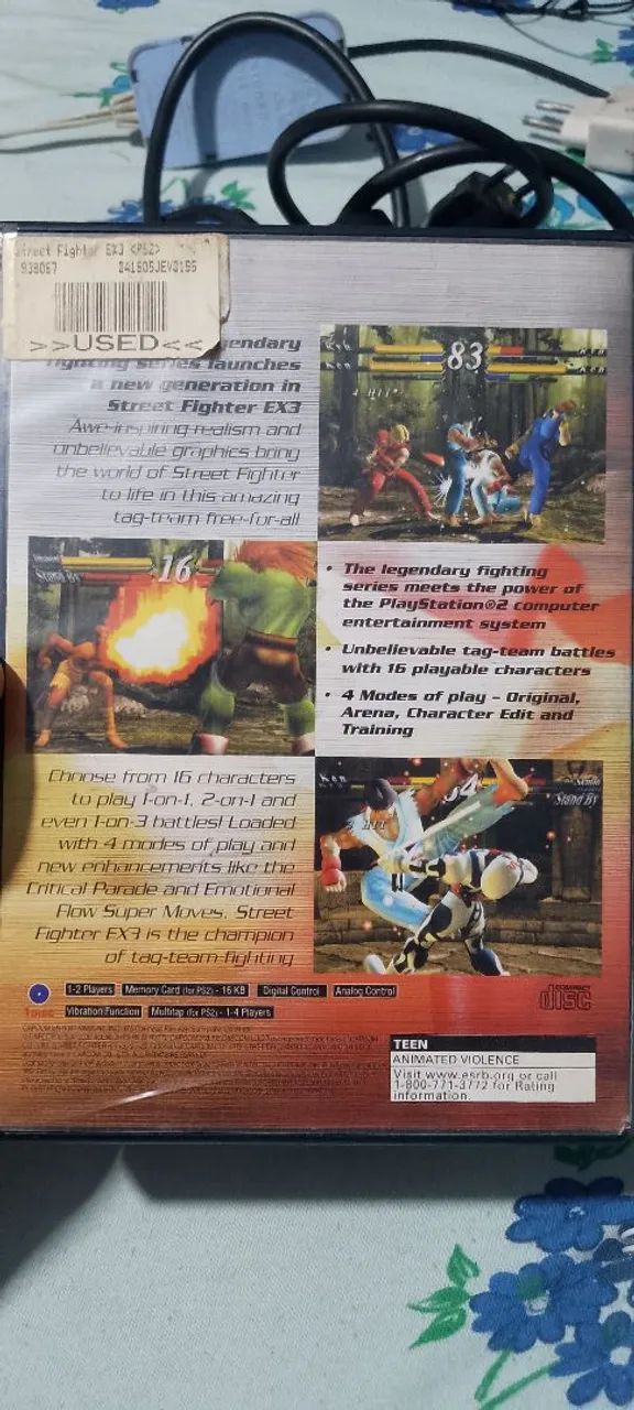 Street Fighter EX plus PS2 Original - Foto 2